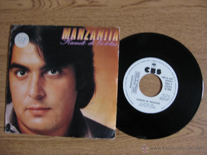 Vinyl-Schallplatten: MANZANITA-RAMITO DE VIOLETAS + COSA NOSTRA SINGLE VINILO 1981 PROMOCIONAL SPAIN
