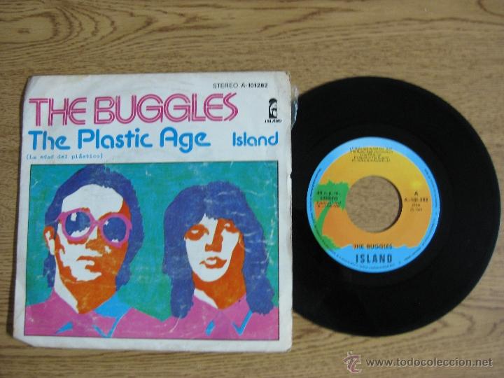 Discos de vinilo: BUGGLES, THE PLASTIC AGE (LA EDAD DEL PLASTICO) SINGLE SPAIN 1980 - Foto 1