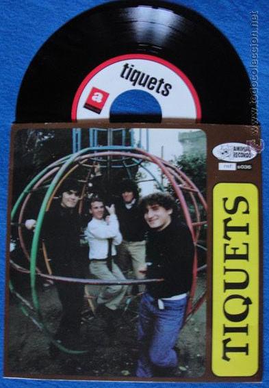 Discos de vinilo: TIQUETS - Volver&aacute;, No te vayas - EP - Foto 1