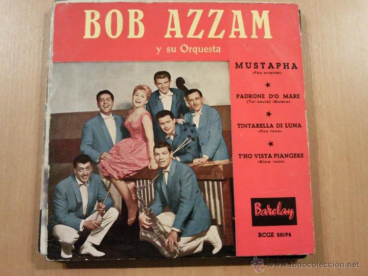 Discos de vinilo: BOB AZZAM Y SU ORQUESTA EP MUSTAPHA - Foto 1