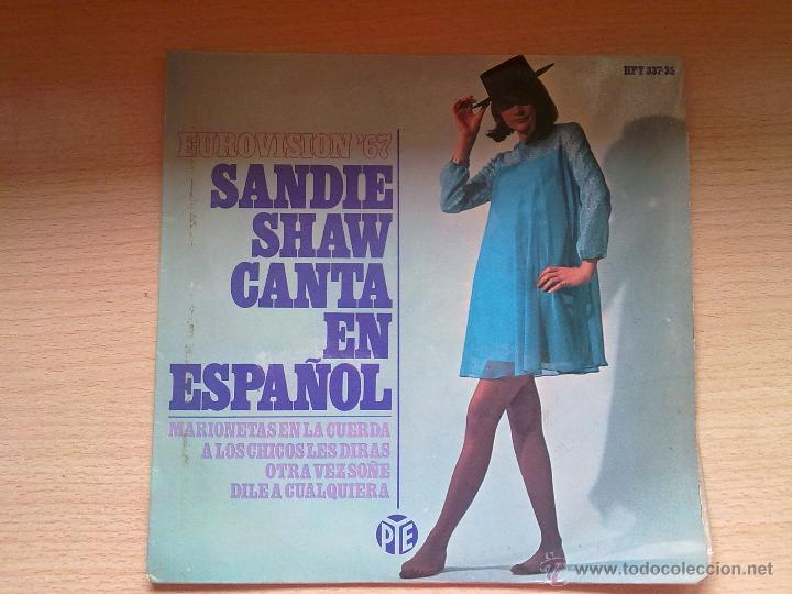 Discos de vinilo: SANDIE SHAW-CANTA EN ESPA&Ntilde;OL - Foto 3