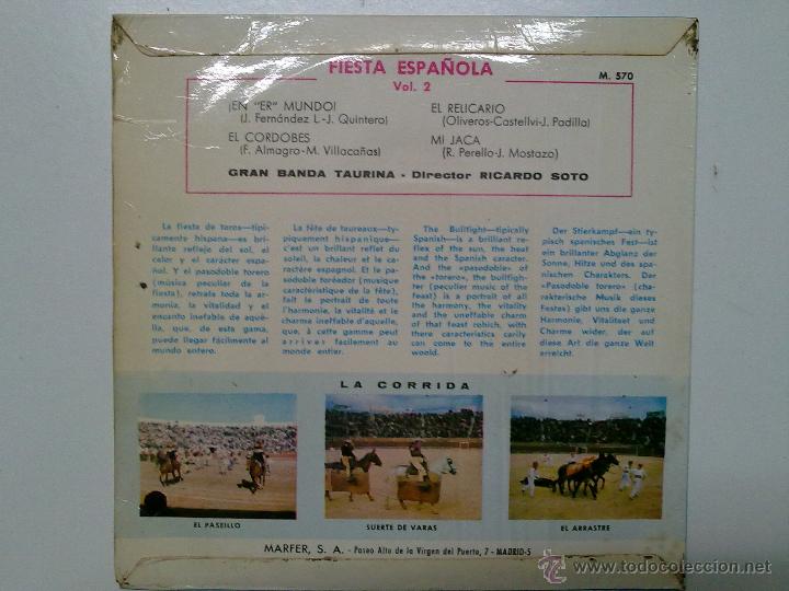 Discos de vinilo: FIESTA ESPA&Ntilde;OLA 2 - Foto 3
