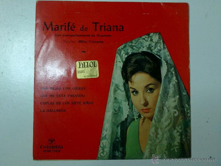 Discos de vinilo: MARIFE DE TRIANA-UNA MUJER CON OJERAS - Foto 4