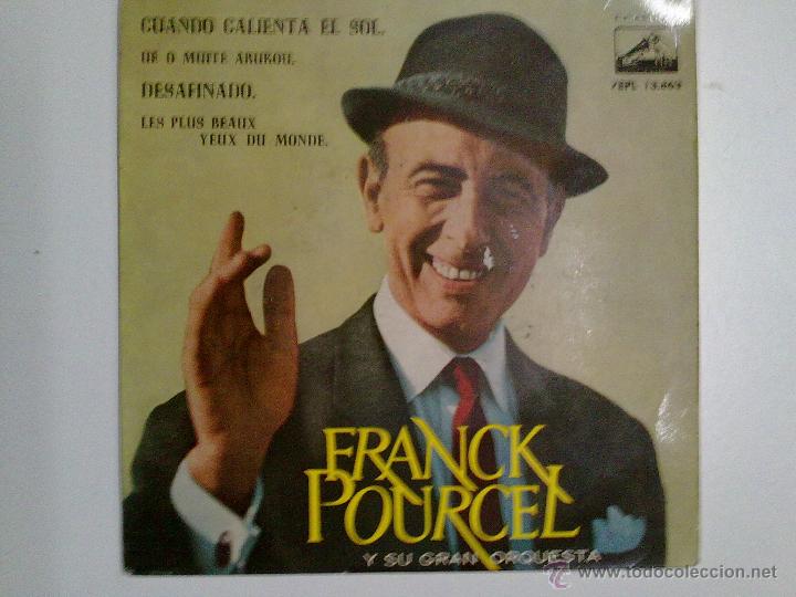 Discos de vinilo: FRANCK POURCEL-CUANDO CALIENTA EL SOL - Foto 1