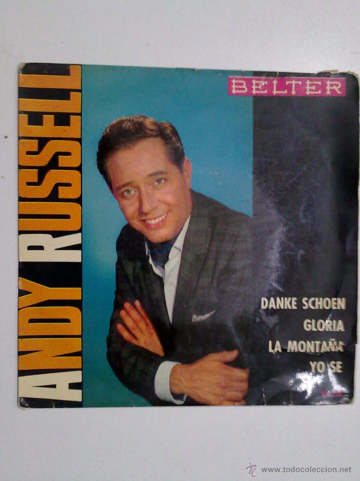 Discos de vinilo: ANDY RUSSELL-MUCHAS GRACIAS - Foto 1