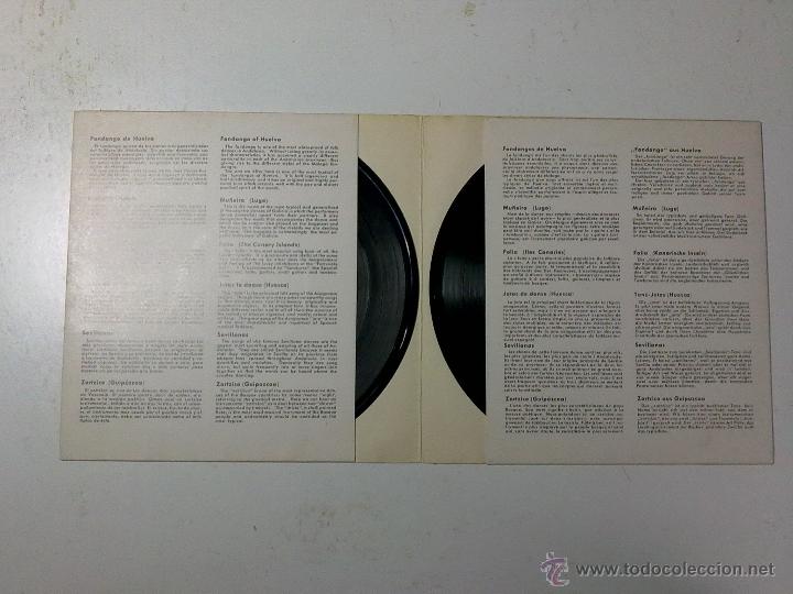 Discos de vinilo: FOLKLORE DE ESPA&Ntilde;A-2 EP - Foto 3