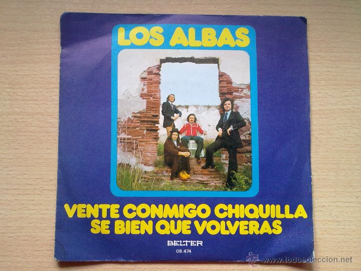 Discos de vinilo: LOS ALBAS-VENTE CONMIGO CHIQUILLA - Foto 3