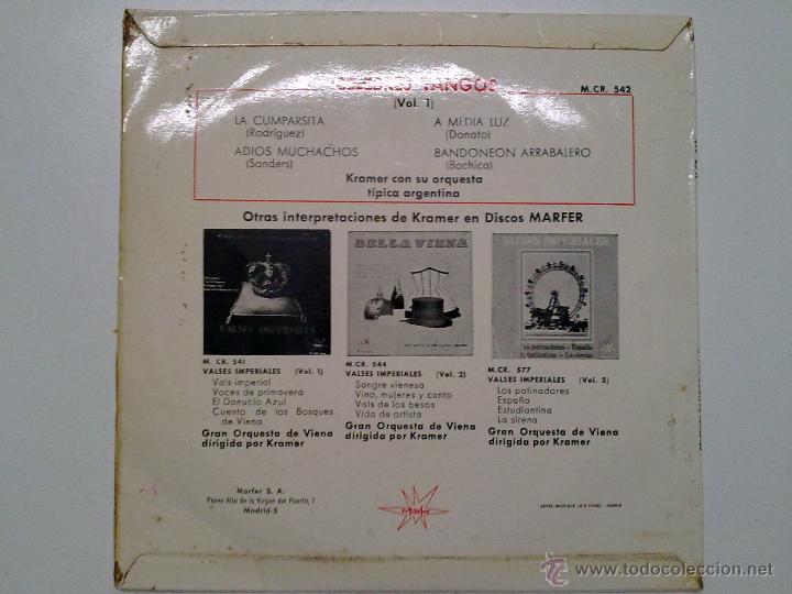 Discos de vinilo: TANGOS CELEBRES - Foto 2