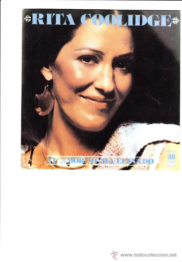 Discos de vinilo: RITA COOLIDGE - HIGHER HIGHER - SINGLE ESPA&Ntilde;OL DE VINILO - Foto 1