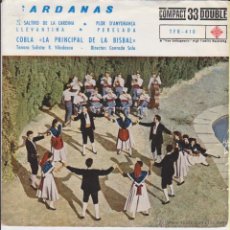 Discos de vinilo: SARDANAS - EL SALTIRO DE LA CARDINA + 3 - EP SPAIN 1962 TELEFUNKEN 33 RPM VG / VG++
