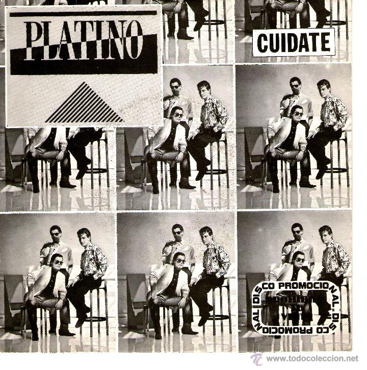 Discos de vinilo: PLATINO - C&Uacute;IDATE - SINGLE EMI 1984 PROMO - Foto 1