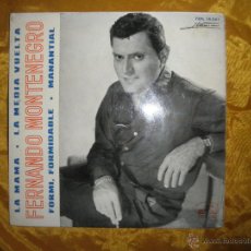 Discos de vinilo: FERNANDO MONTENEGRO. LA MAMA + 3. EP. LA VOZ DE SU AMO 1964. IMPECABLE. Lote 42962886