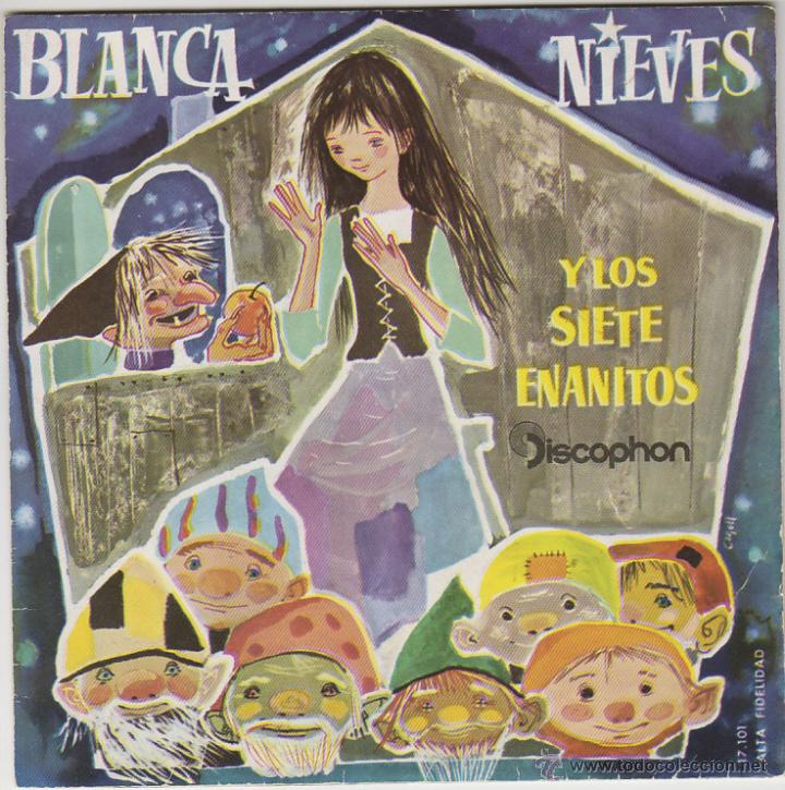 Discos de vinilo: BLANCANIEVES Y LOS SIETE ENANITOS, single de Discophon 1960 - Foto 1