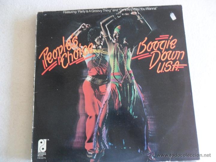 Discos de vinilo: PEOPLES CHOICE - BOOGIE DOWN USA - Foto 1