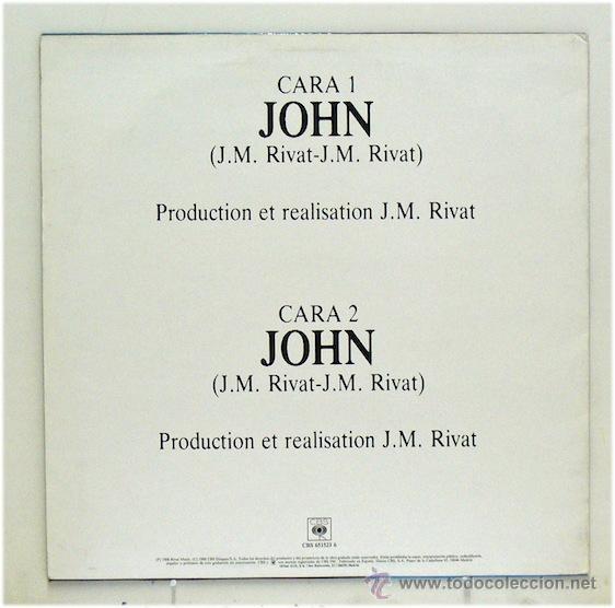 Discos de vinilo: Desireless - John (Maxi Single Vinilo) - Foto 2