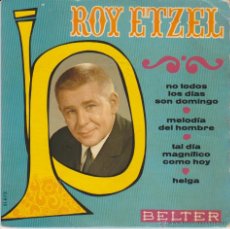 Discos de vinilo: ROY ETZEL - HELGA ( DEL FILM: HELGA ) NO TODOS LOS DIAS SON DOMINGO + 2 EP SPAIN 1968 VG++ / EX
