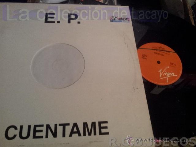 Discos de vinilo: EP CUENTAME 1991 VIRGIN ESPA&Ntilde;A - Foto 1