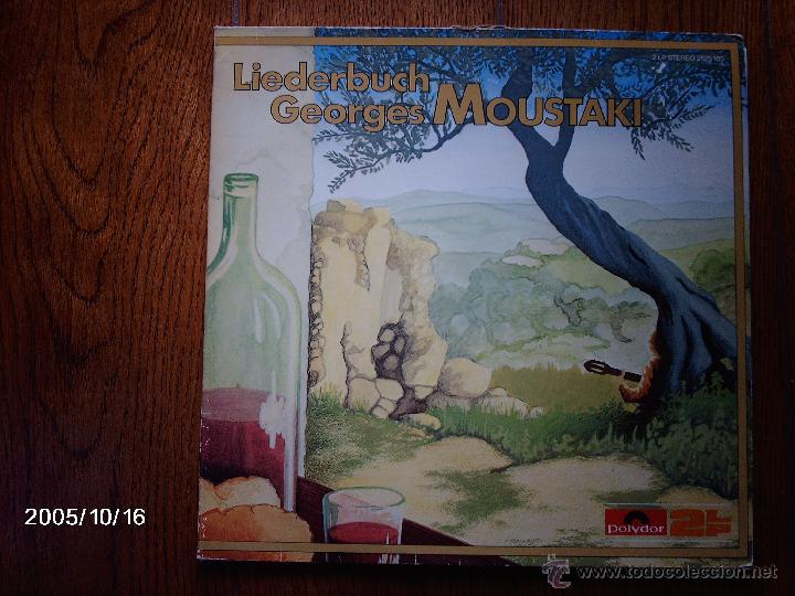 Discos de vinilo: georges moustaki  -  liederbuch - Foto 1