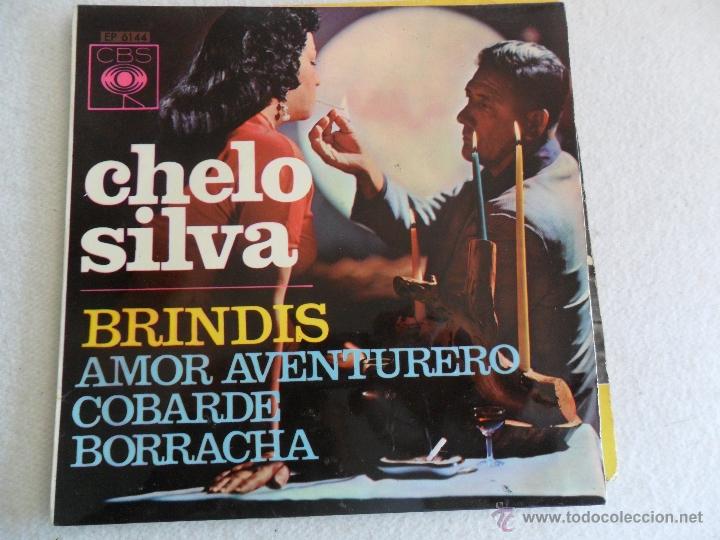 Discos de vinilo: CHELO SILVA - BRINDIS + 3 EP 1966 - Foto 1
