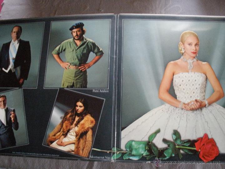 Discos de vinilo: EVITA ANDREW LLOYD WEBBER DOBLE LP CON LIBRETO VERSION EN ESPA&Ntilde;OL - Foto 3