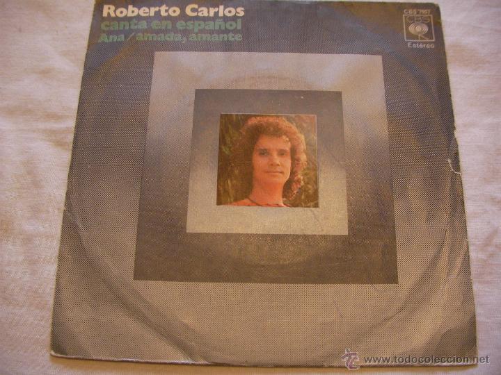 Discos de vinilo: ANTIGUO SINGLES DE VINILO - ROBERTO CARLOS - Foto 1