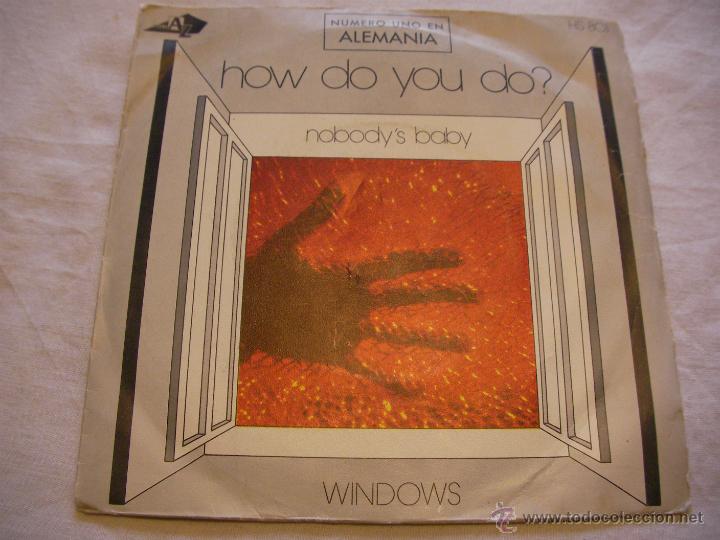 Discos de vinilo: ANTIGUO SINGLES DE VINILO - WINDOWS - ENVIO GRATIS A ESPA&Ntilde;A - Foto 1