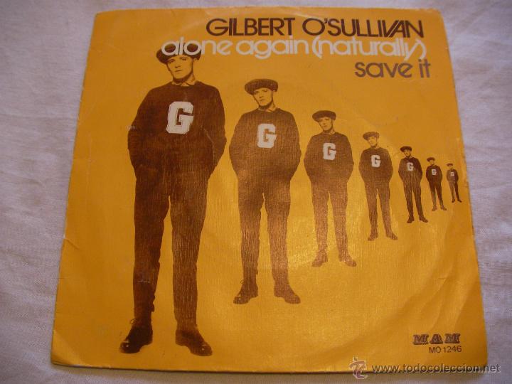 Discos de vinilo: ANTIGUO SINGLES DE VINILO - GILBERT O&acute;SULLIVAN - ENVIO GRATIS A ESPA&Ntilde;A - Foto 1