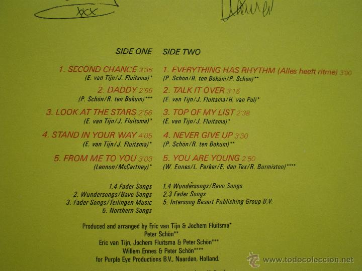 Discos de vinilo: FRIZZLE SIZZLE FIRST DATE LP TOUCH DOWN HOLANDA 1987 PEPETO - Foto 2