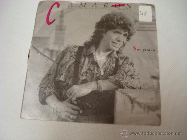 Discos de vinilo: CAMARON- SOY GITANO- SINGLE PROMO(PEDIDO MINIMO 4&euro;) 325 - Foto 1
