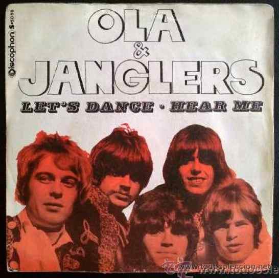 Discos de vinilo: OLA & JANGLERS - LETS DANCE - SINGLE ORIGINAL ESPA&Ntilde;A - Foto 1