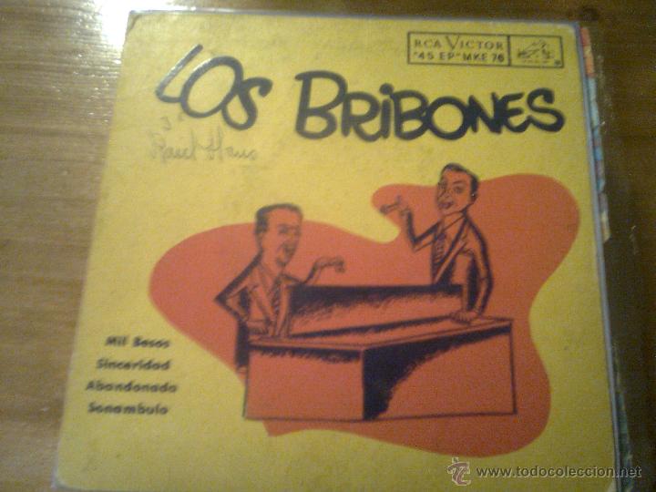 Disques de vinyle: Bribones, Los - Mil besos + 3 (RCA m&eacute;xico, 50&acute;s) - edici&oacute;n mexicana original