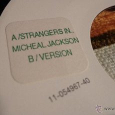 Discos de vinilo: SINGLE VINILO PROMO - MICHAEL JACKSON - STRANGER IN MOSCOW + REMIX - RARO. Lote 43030399