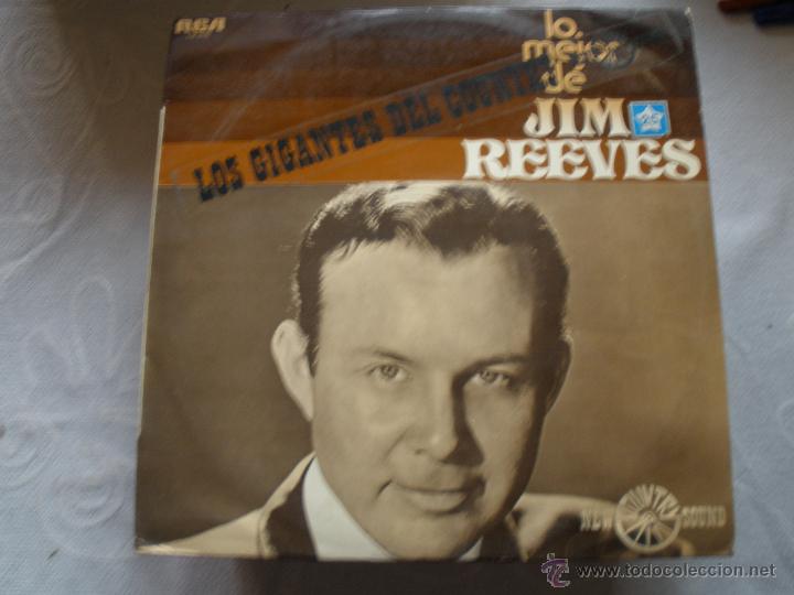 Discos de vinilo: LO MEJOR DE JIM REEVES - Foto 1