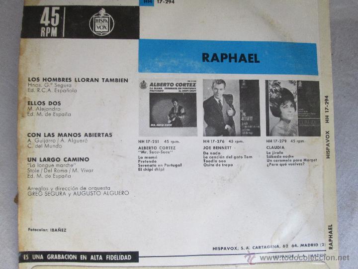 Discos de vinilo: Raphael - Foto 3