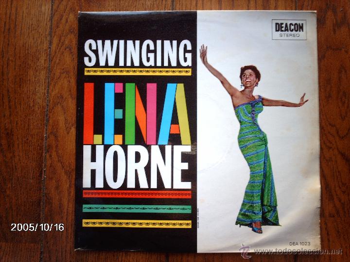 Discos de vinilo: lena horne  -  swinging - Foto 1