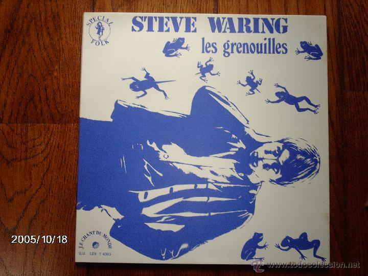Discos de vinilo: steve waring   -  les grenouilles - Foto 1