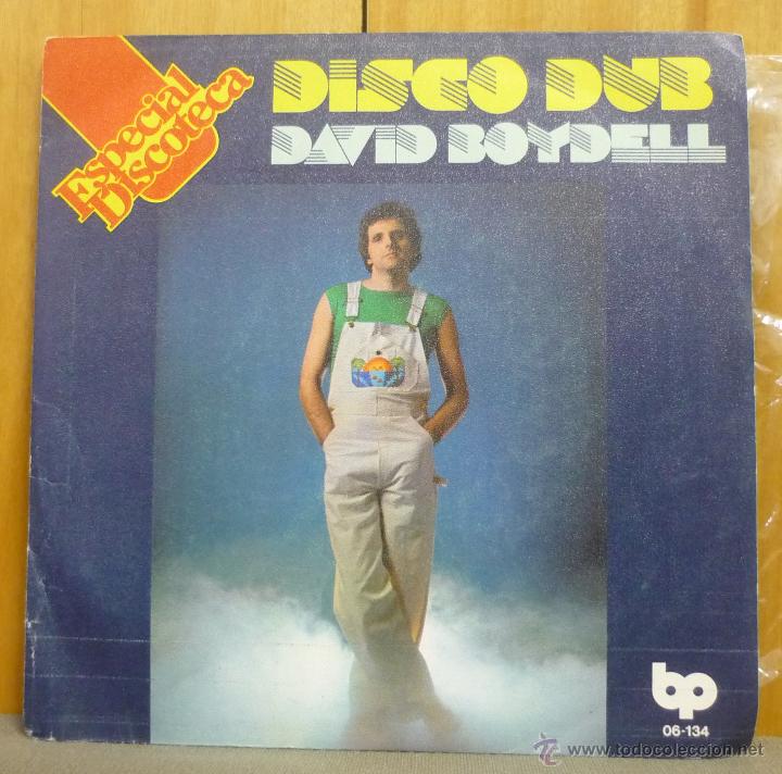Discos de vinilo: DAVID BOYDELL - DISCO DUB / JET LAG - SINGLE BP 1977 - SR - Foto 1