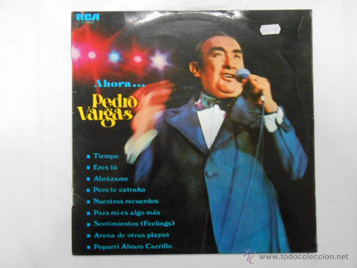Discos de vinilo: AHORA... PEDRO VARGAS. TDKDA6 - Foto 1