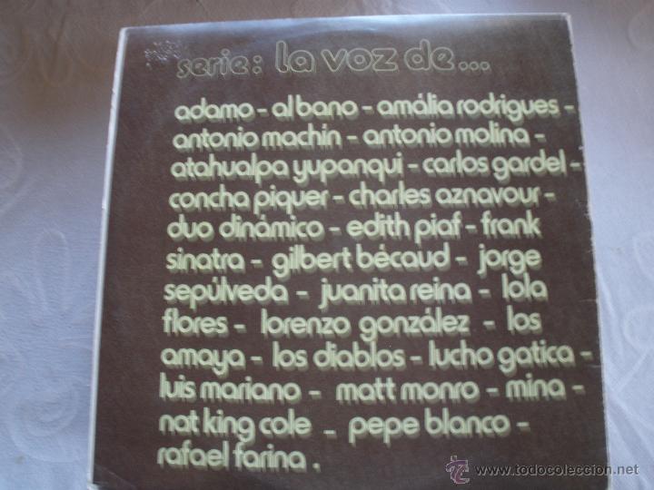 Discos de vinilo: LA VOZ DE... GILBERT BECAUD- DISCO DOBLE ODEON - Foto 3