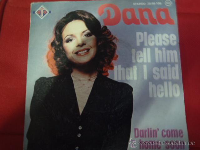 Vinyl records: DANA DARLIN COME HOME SOON.