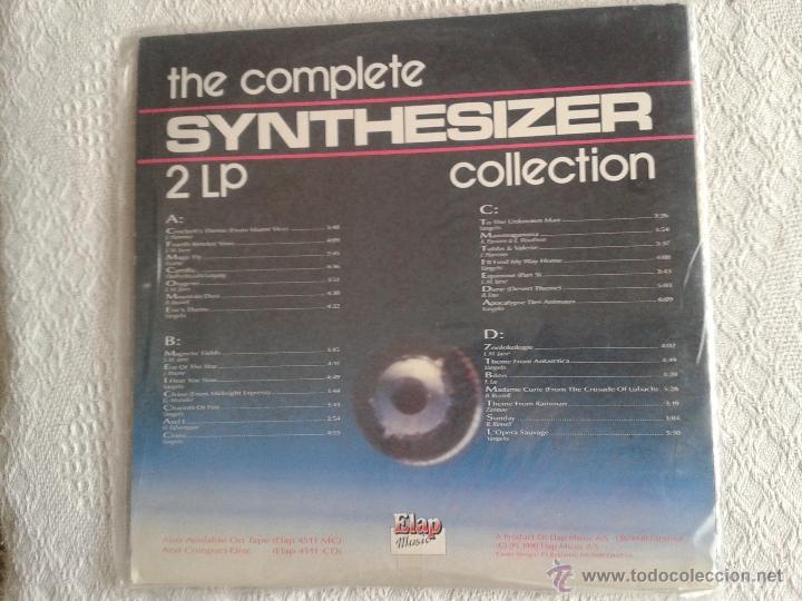 Discos de vinilo: DISCO DE VINILO THE COMPLETE SYNTHESIZER COLLECTION 2 LPs - Foto 2