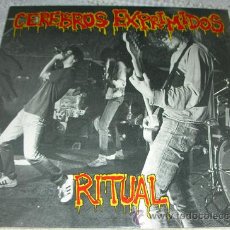 Discos de vinilo: CEREBROS EXPRIMIDOS - RITUAL - EP 1991. Lote 43105835