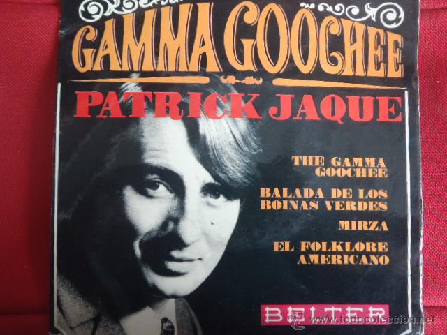Discos de vinilo: PATRICK JAQUE GAMMA GOOCHEE BALADA DE LOS BOINAS VERDES. - Foto 1