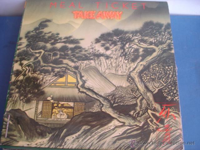 Discos de vinilo: MEAL TICKET  TAKE AWAY - Foto 1