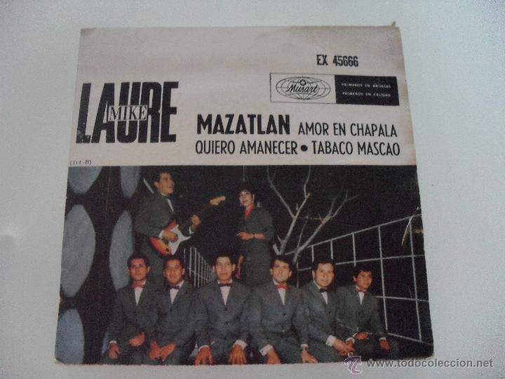 Discos de vinilo: MIKE LAURE Y SUS COMETAS - MAZATLAN + 3 EP - Foto 1