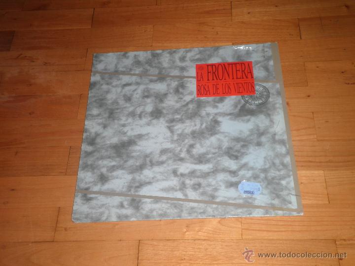 Discos de vinilo: LA FRONTERA. LP LA ROSA DE LOS VIENTOS. 1990 - Foto 1