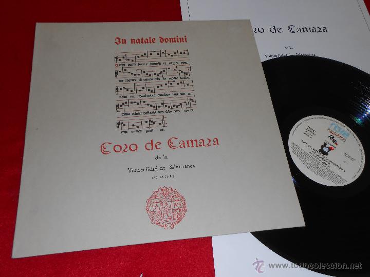 Vinyl records: CORO DE CAMARA DE LA UNIVERSIDAD DE SALAMANCA In natale domini LP 1990 RNE RTVE