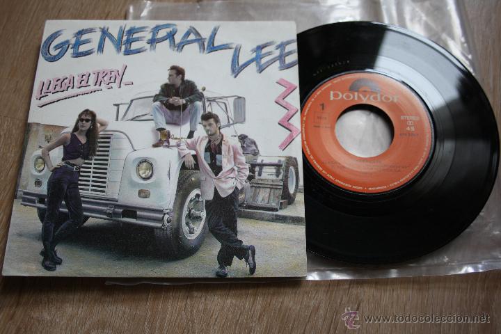 Vinyl-Schallplatten: GENERAL LEE, LLEGA EL TREN, POLYDOR 1990, LLEGA EL TREN, ESTO HA EMPEZADO YA, SINGLE