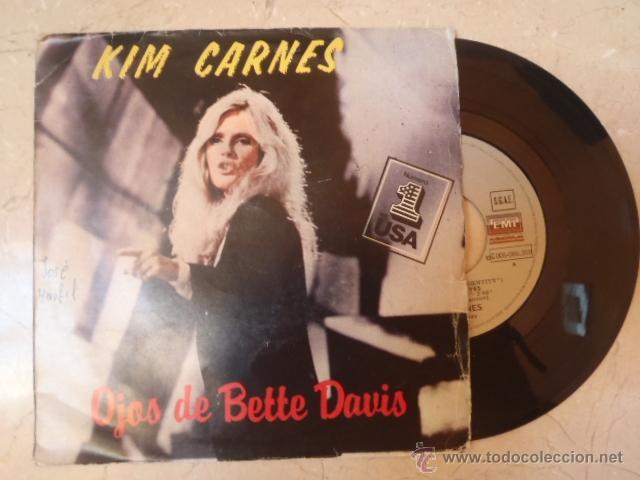 Discos de vinilo: KIM CARNES OJOS DE BETTE DAVIS. - Foto 1