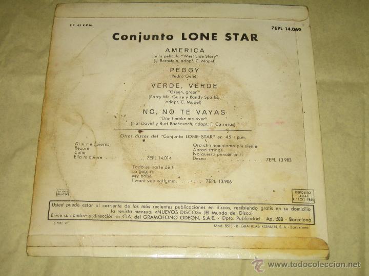 Discos de vinilo: LONE STAR - 1964 estado normal - Foto 2